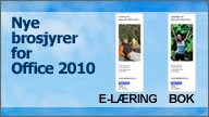 Nye brosjyrer for Office 2010