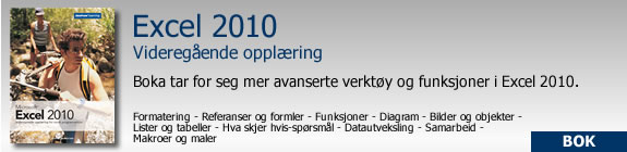 Excel 2010 Videregående